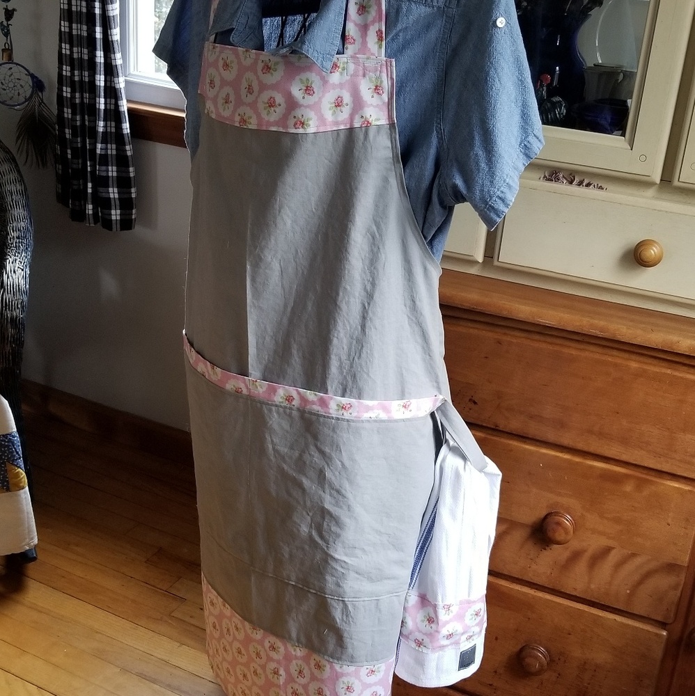 Handmade Linen Market Apron